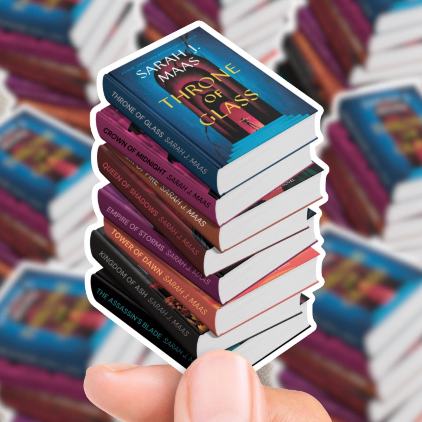 TOG Book Stack Sticker