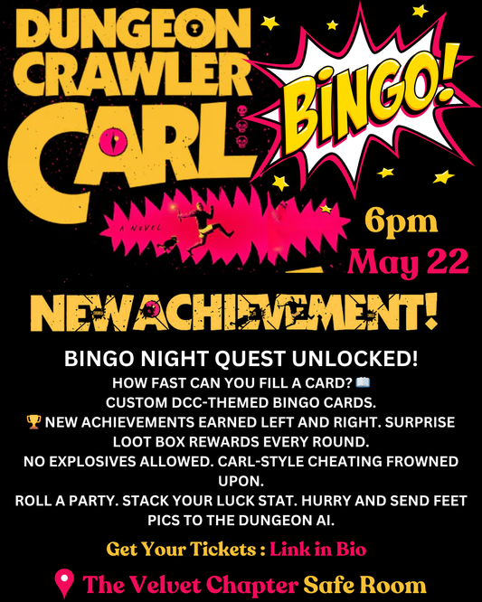 The Velvet Chapter DCC Bingo