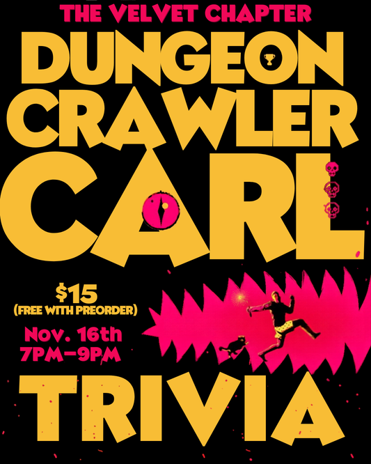 The Velvet Chapter’s Dungeon Crawler Carl Trivia 11/16