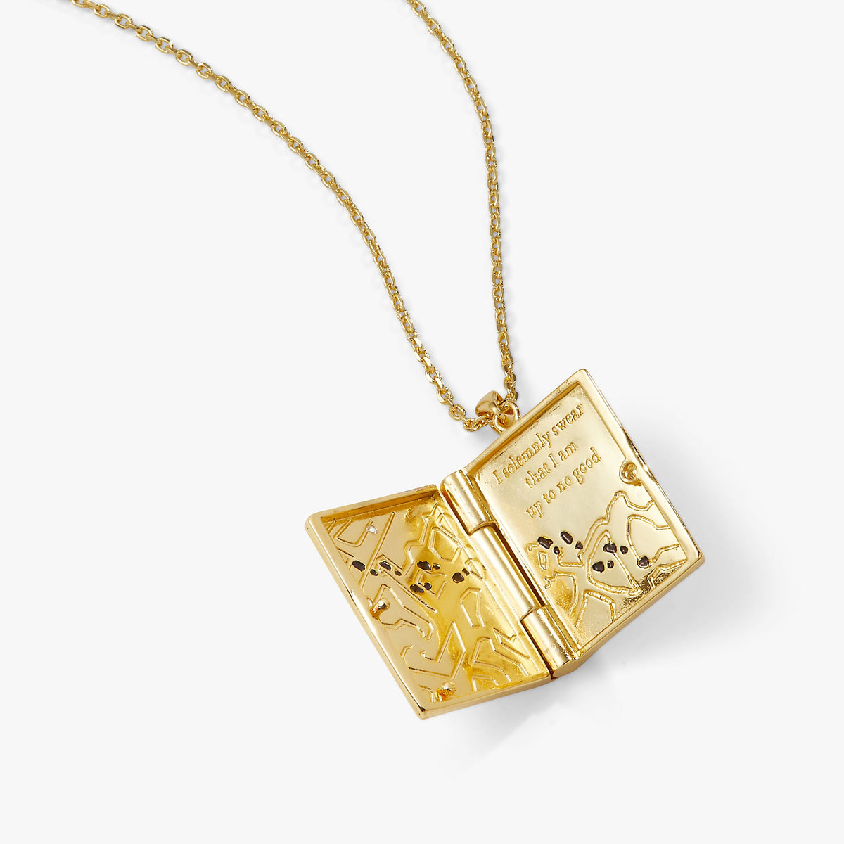 Harry Potter™ Mischief Managed Locket Necklace