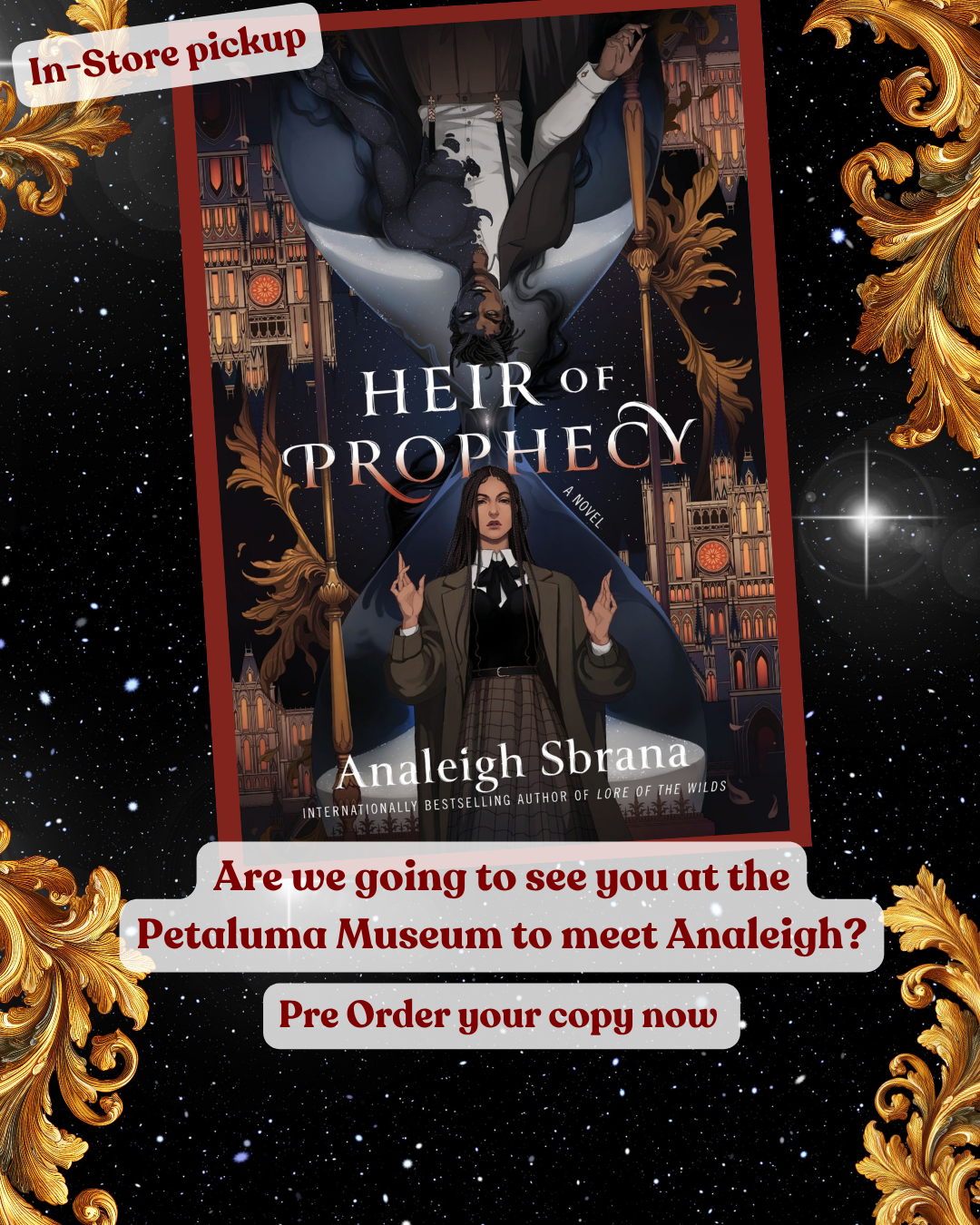 ✨ Heir of Prophecy by Analeigh Sbrana ✨ Signed Copy Preorder