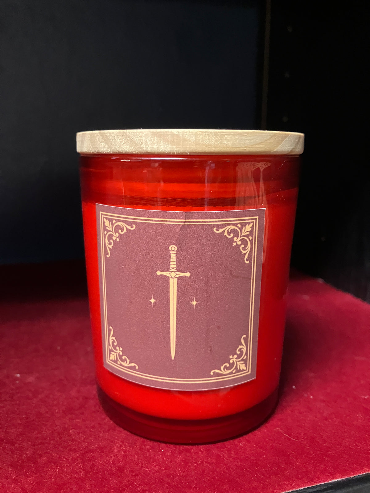 Sword Candle Bt Lueminous Lights