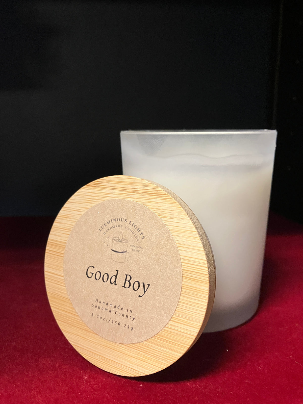 Good Boy Candle By Lueminous Lights