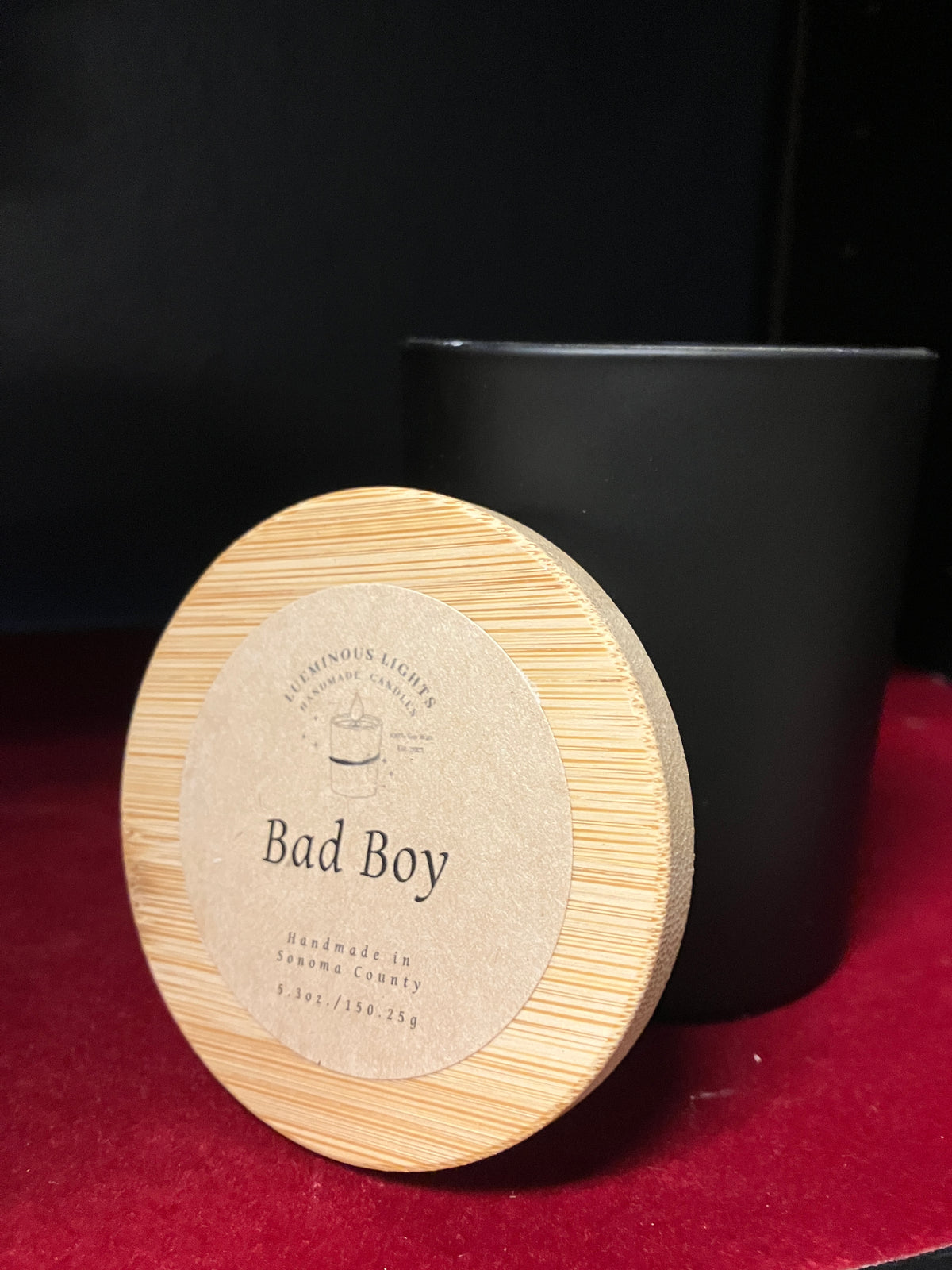 Bad Boy Candle By Lueminous Lights