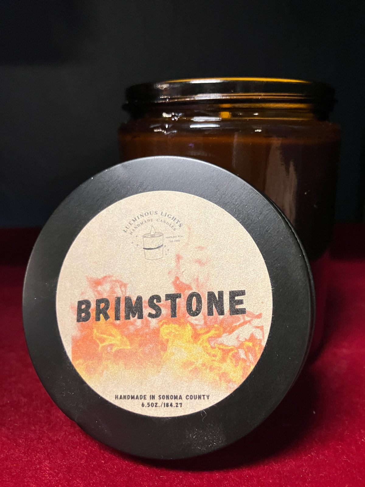 Brimstone Candle By Lueminous Lights