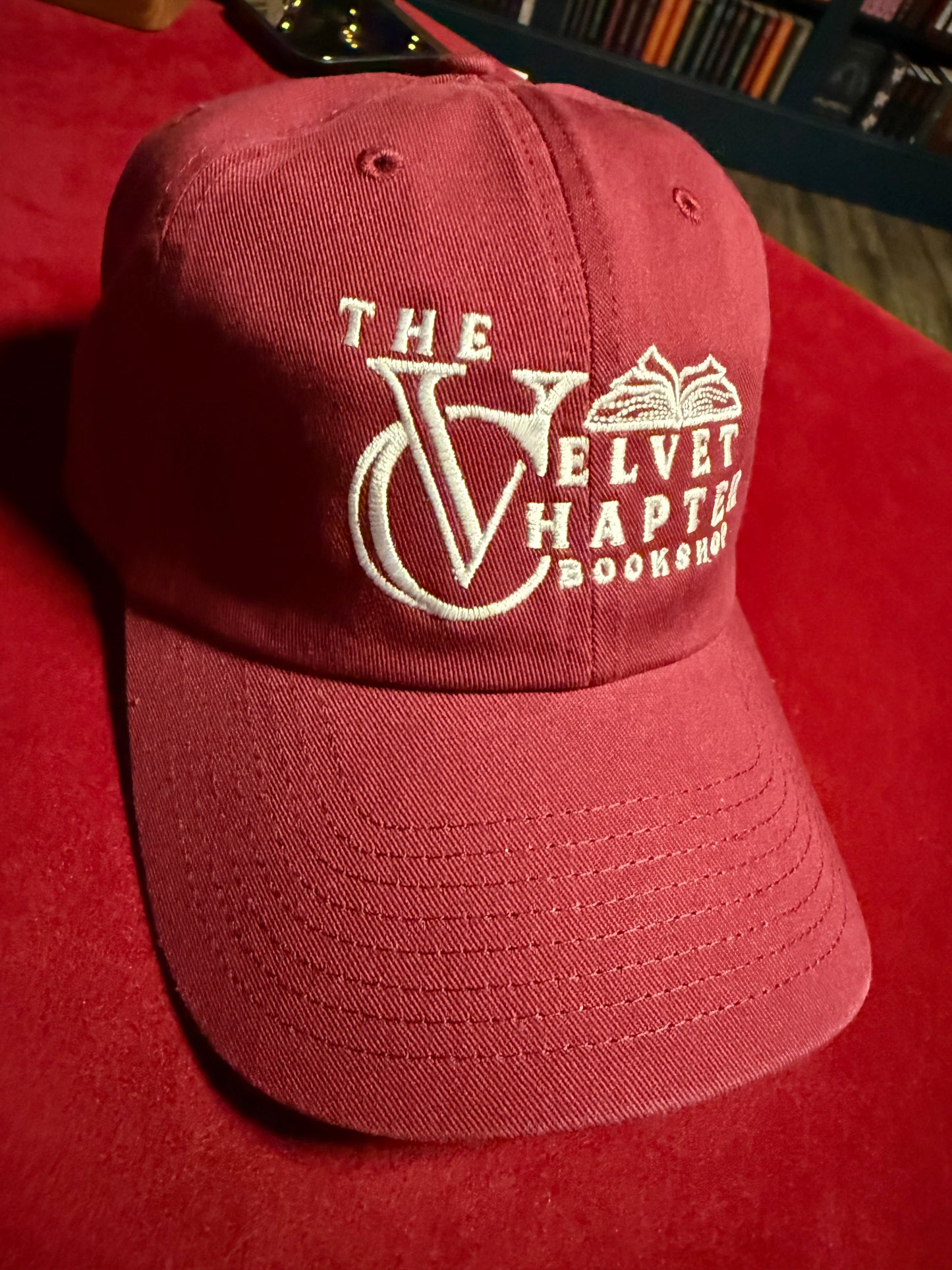 Hat - Velvet Chapter - Embroidered Baseball