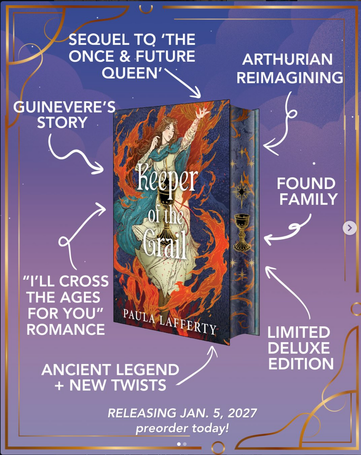 ✨ Keeper of the Grail by Paula Lafferty ✨ Deluxe Limited Edition Preorder