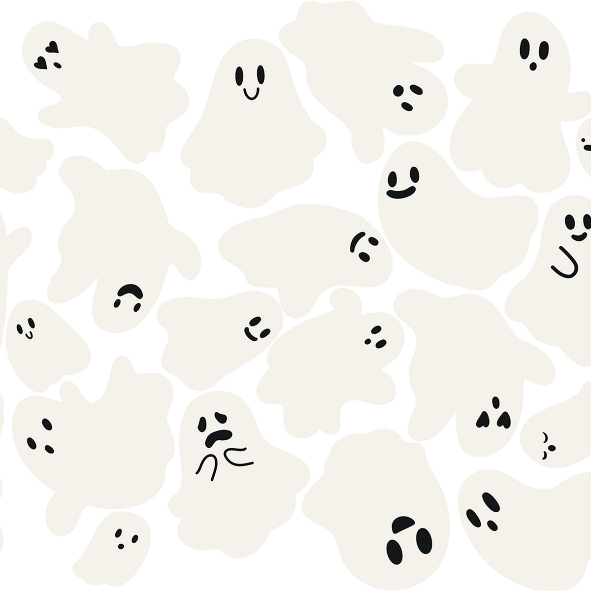 Classic Ghosties Glass Cups