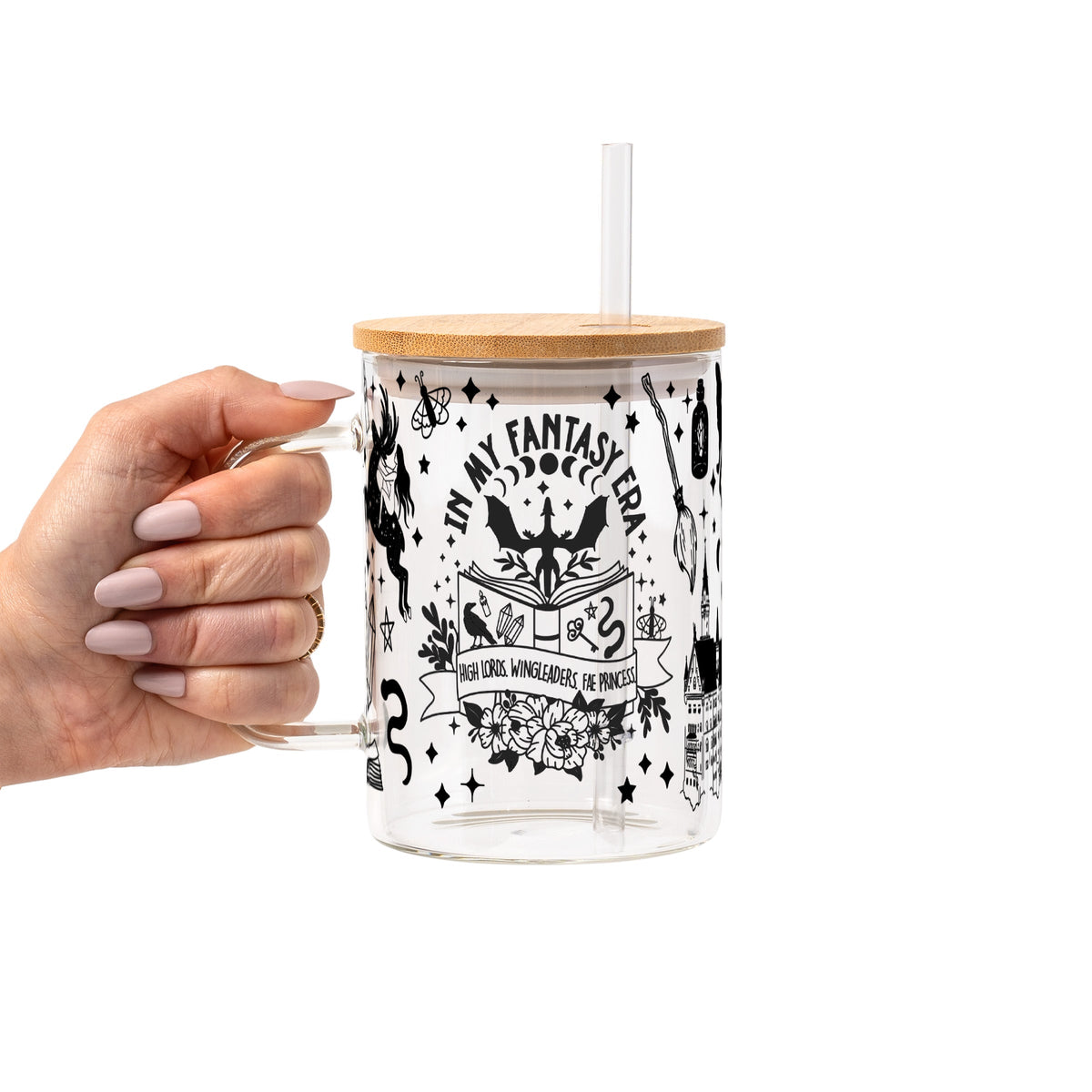 Full Wrap Fantasy Era Glass Cups