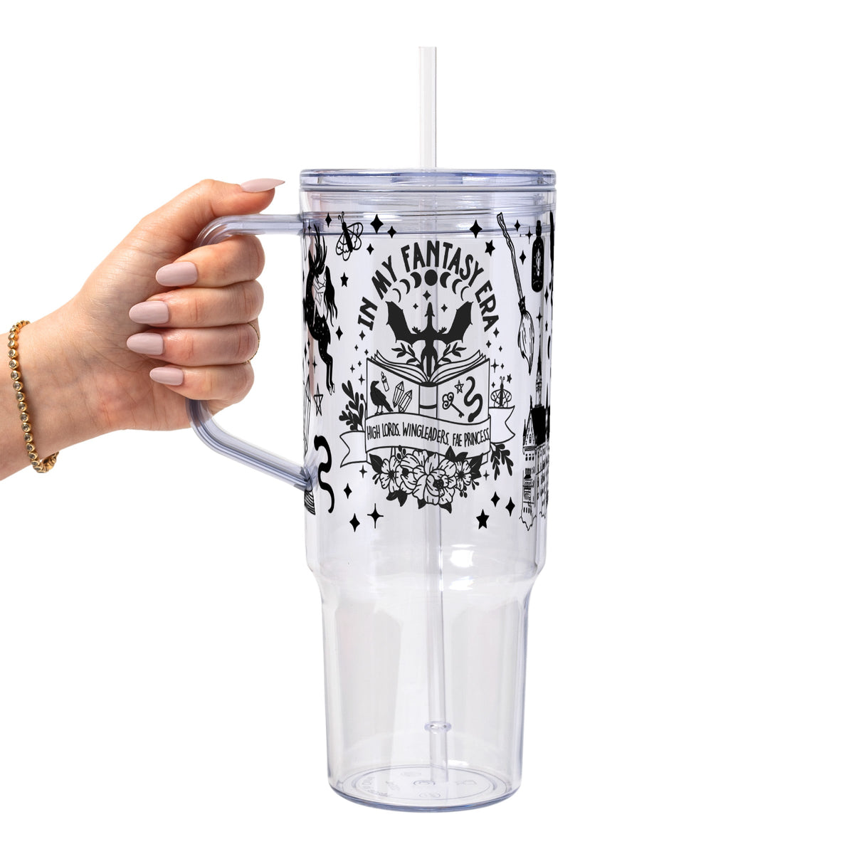 Full Wrap Fantasy Era Glass Cups