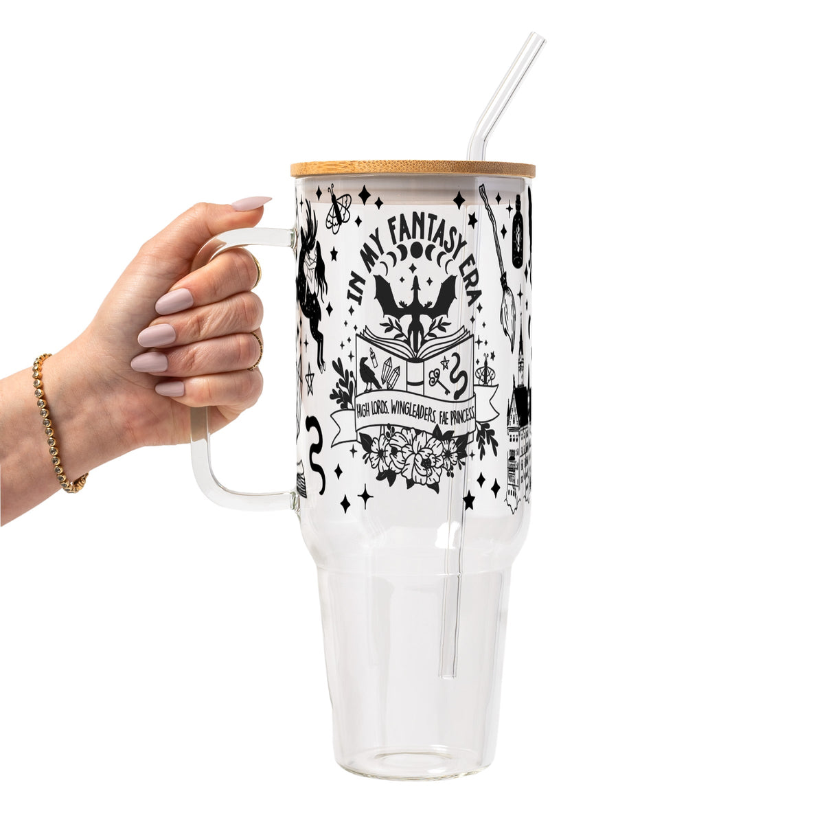 Full Wrap Fantasy Era Glass Cups