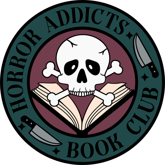 Horror Addicts Book Club Glass Cups
