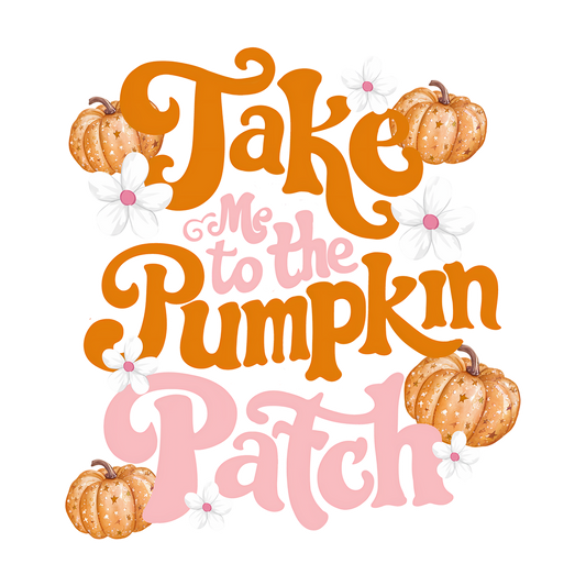 Take Me to the Pumpkin Patch Glass Cups