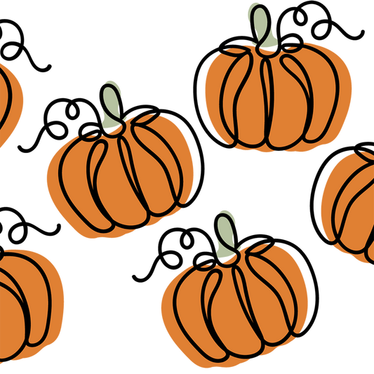 Pumpkin Patch Glass Cups