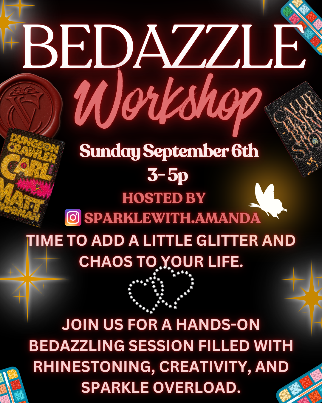 Bedazzle Workshop 9/6