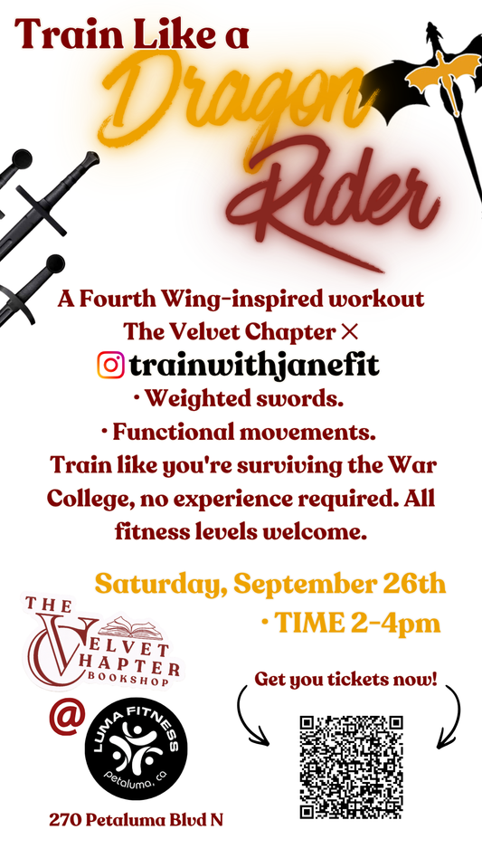 The Velvet Chapter: Train Like a Dragon - Romantasy Workout Ticket (8/29)