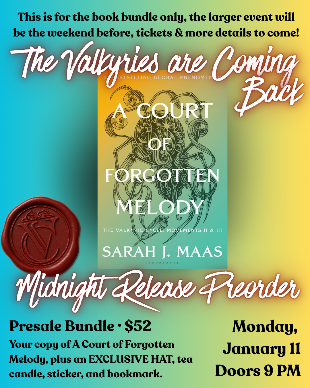 ACOTAR Book 7 Bundle Preorder (Jan 12)