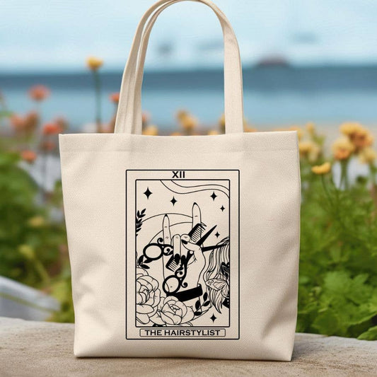 Tarot the Hairstylist Canvas Tote Bag