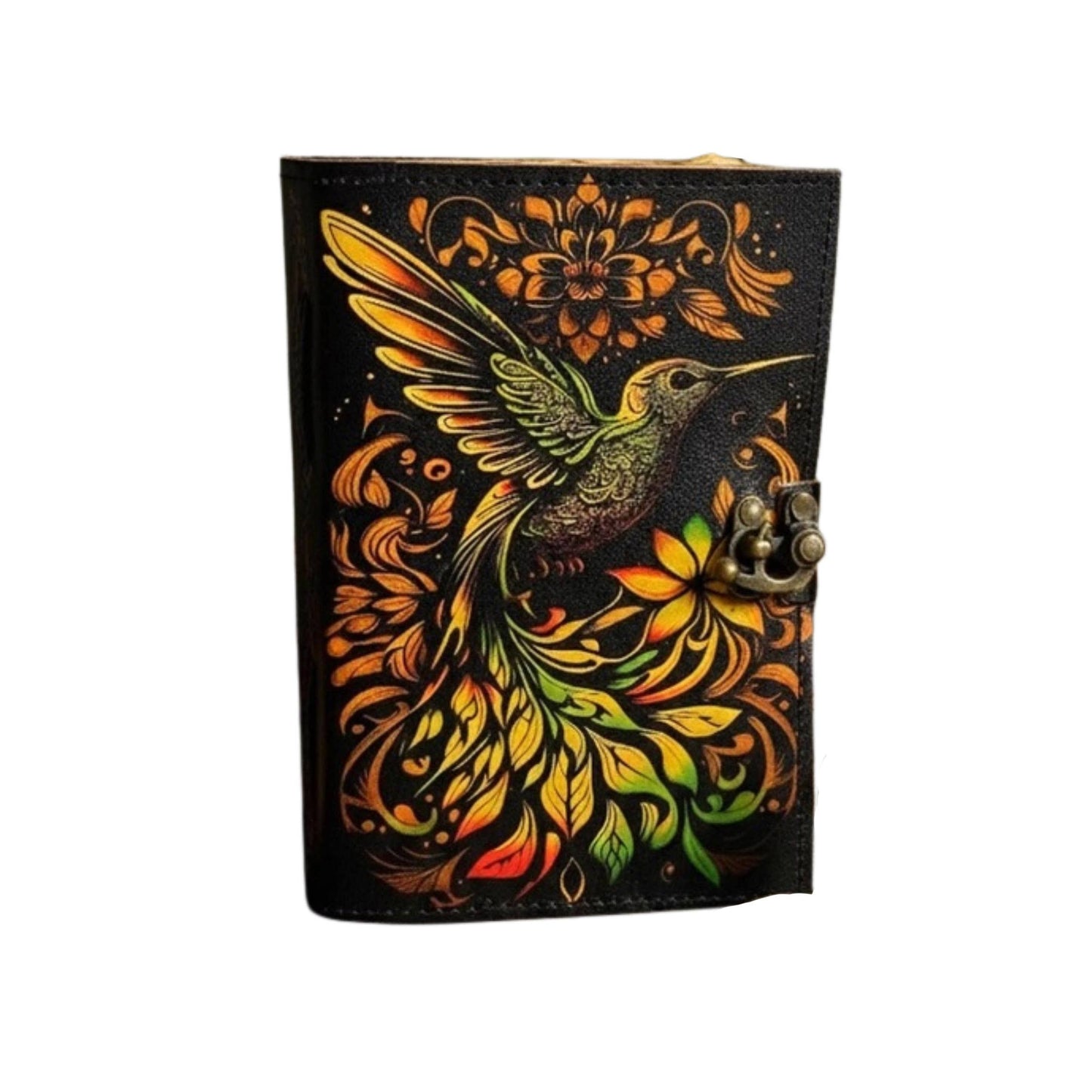 Bird Leather Journal Handmade Celtic Grimoire Journal Diary