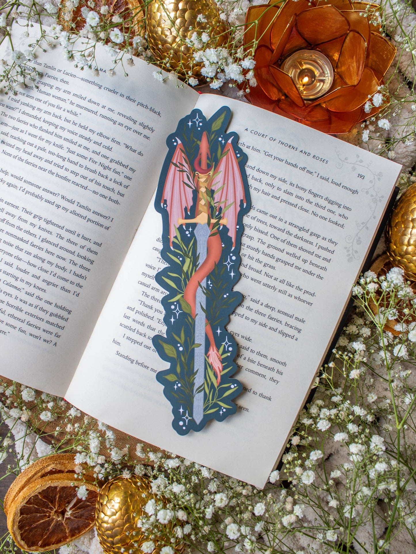 Dragon Sword Fantasy Bookmark
