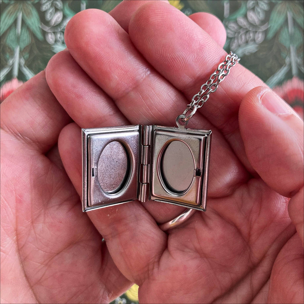 Book Locket Necklace - Dune - Sand Dunes