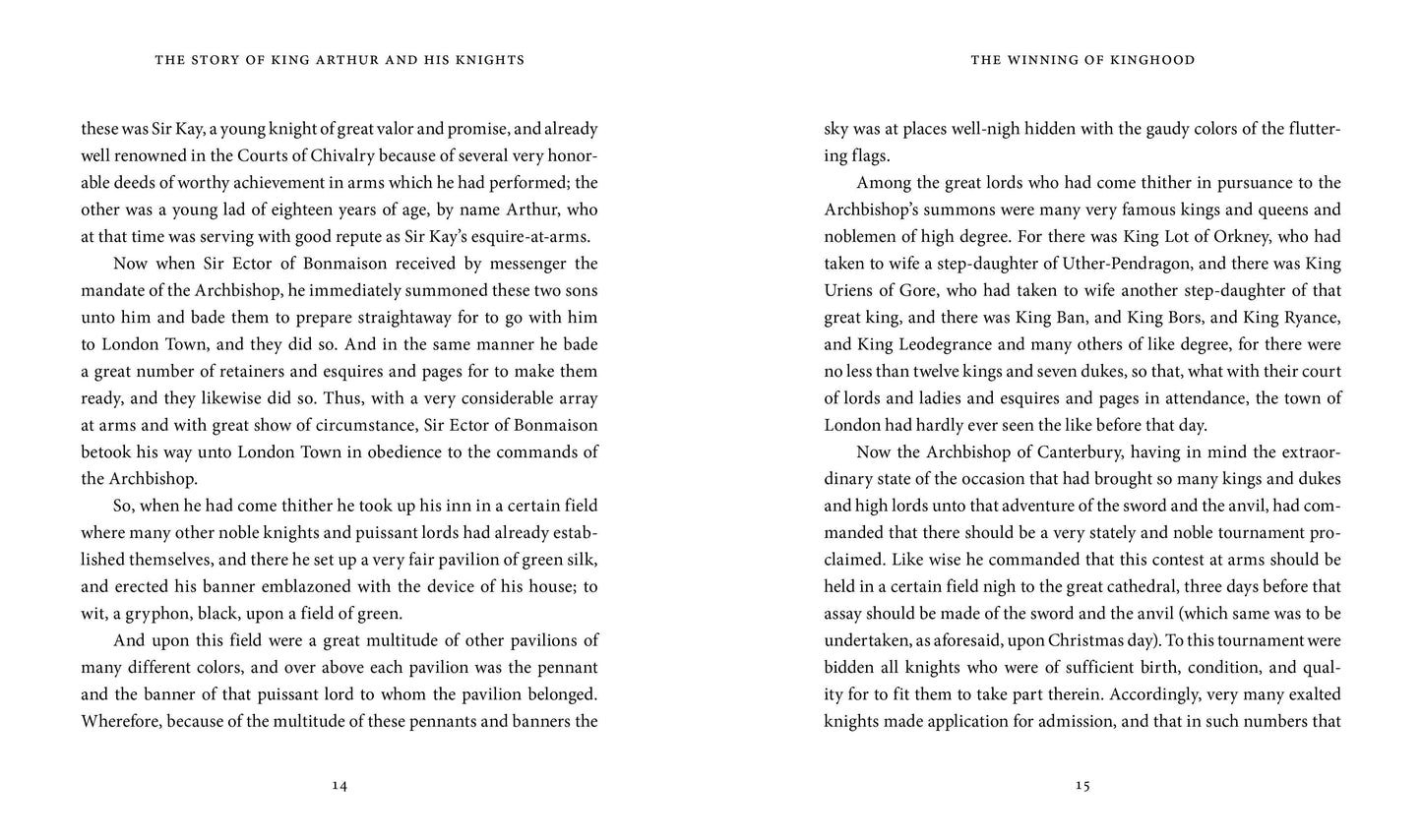 The Story of King Arthur and His Knights (Clothbound)