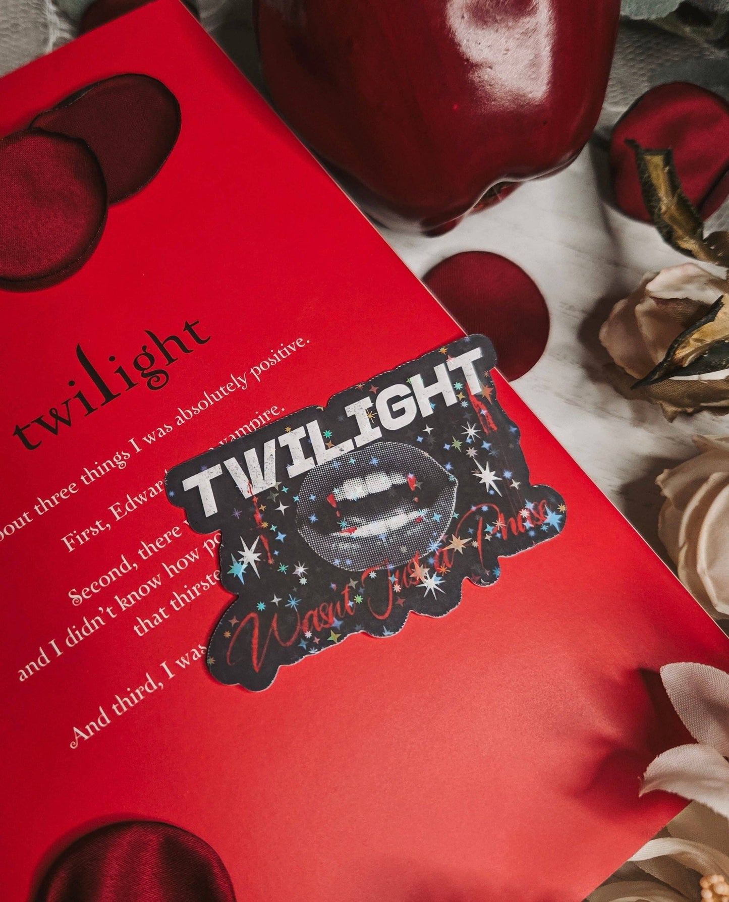 Twilight Wasn't Just A Phase Bookish Sticker