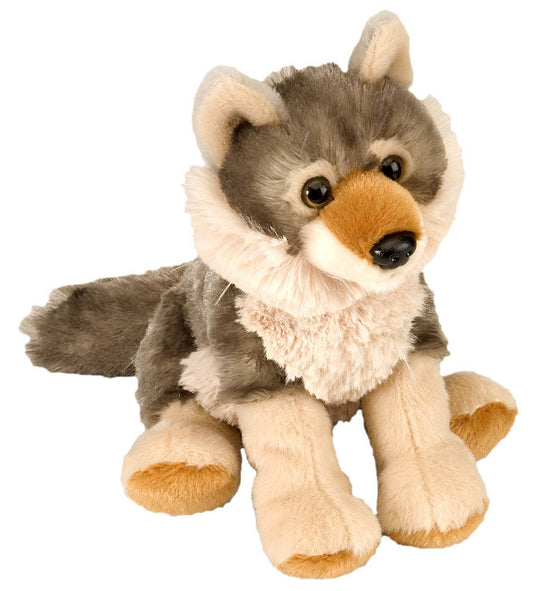 CK-Mini Wolf Stuffed Animal 8"