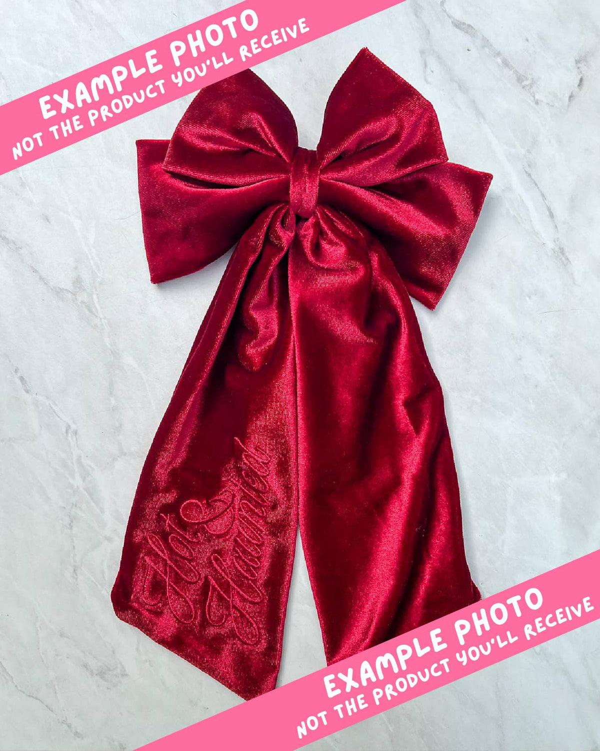 Book Lover Velvet Hair Bow | Bookish Hair Accessory