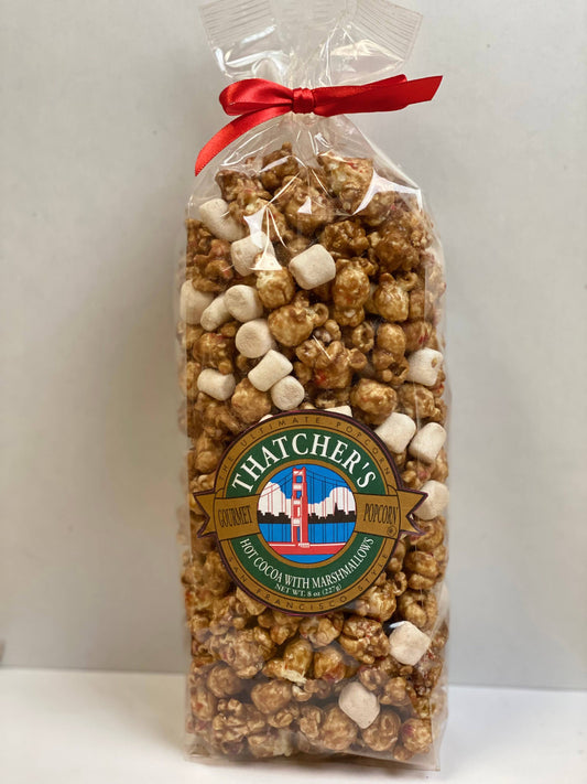 8 oz Hot Cocoa Marshmallows Gourmet Popcorn