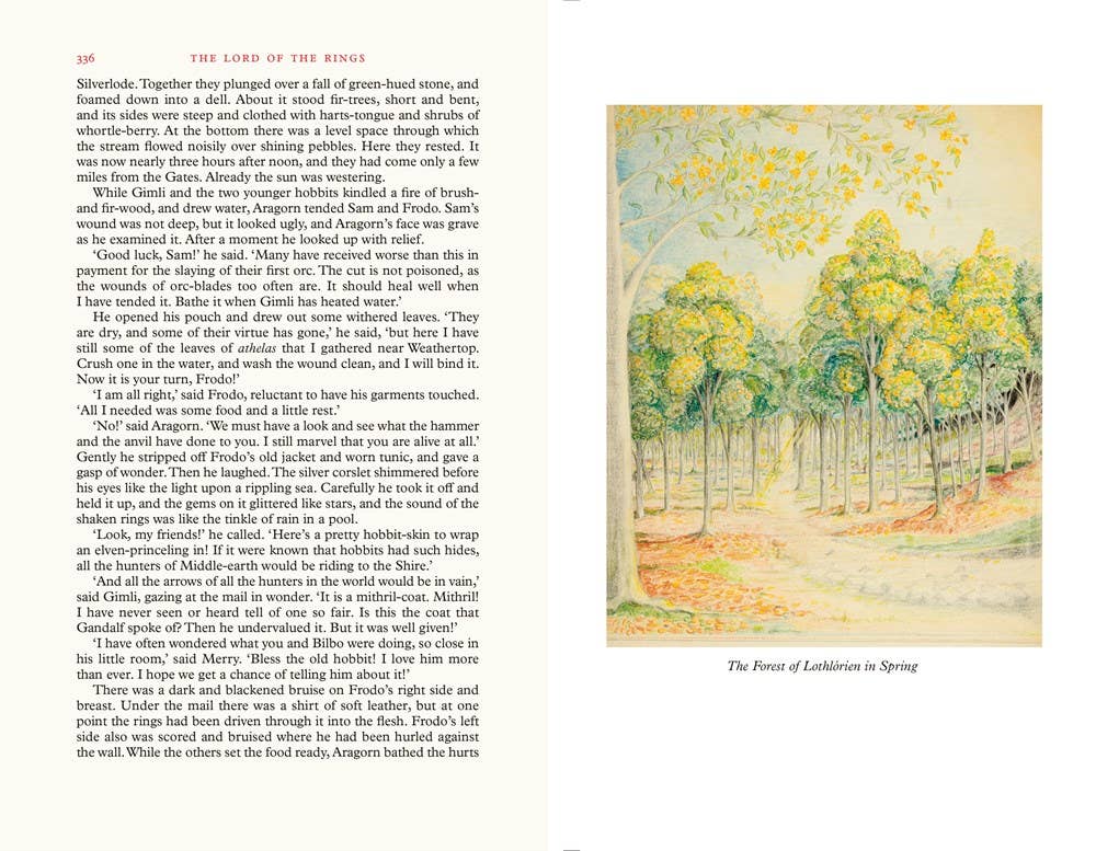 Lord of the Rings Illustrated by J.R.R. Tolkien