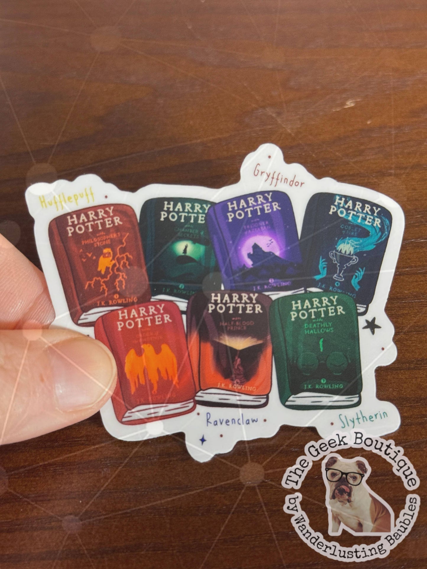 3” Magical Book Series Books Wizard Middle Grade Sticker