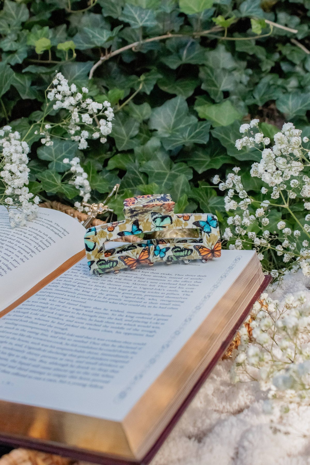 Hair Claw Clip - Butterfly Fields