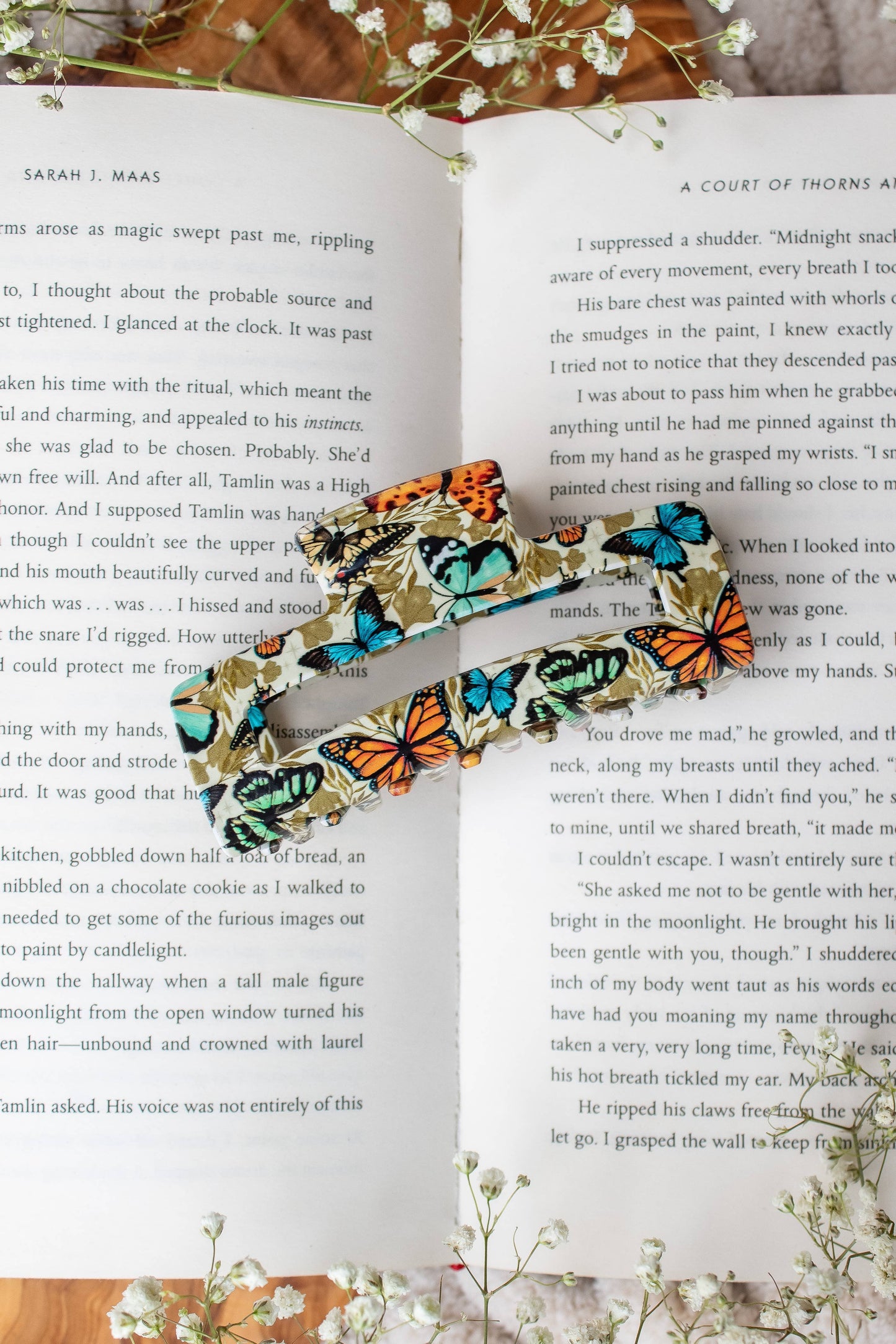 Hair Claw Clip - Butterfly Fields