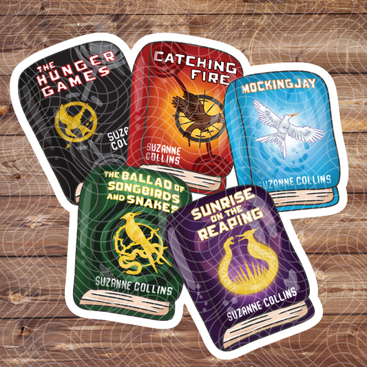 3" Hunger Games Dystopian Book Series Fantasy Vinyl Sticker