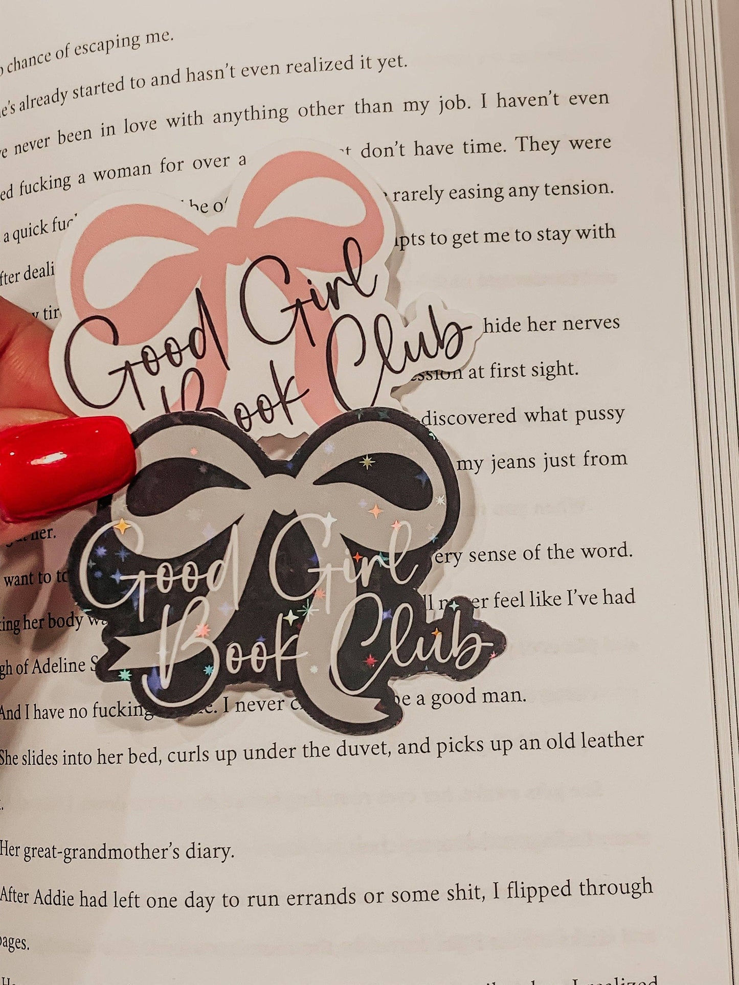 Good Girl Book Club Sticker