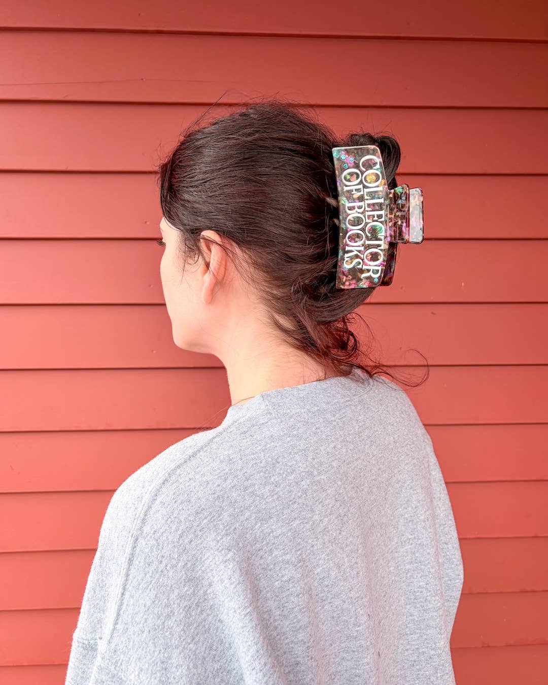 Collector of Books Hair Claw Clip | Bookish Hair Accessory