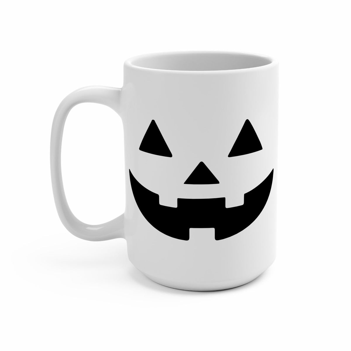 Jack-O-Lantern Glass Cup